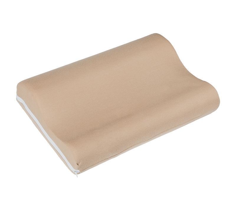 Bellatex Polštář anatomický polyuretan, kávový jersey - 45x30 cm