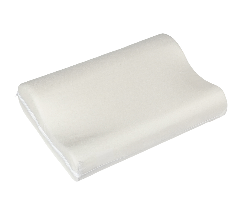 Bellatex Polštář anatomický polyuretan, sv. šedý jersey - 45x30 cm