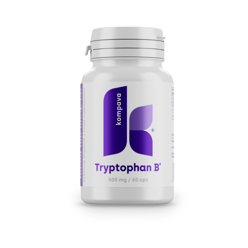 Kompava Tryptofan B+, 60 kapslí