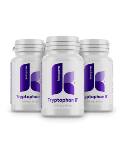 Kompava Tryptofan B+, 3x60 tablet, 3 balení