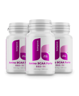 Kompava Amino BCAA Forte, 3x180 tablet