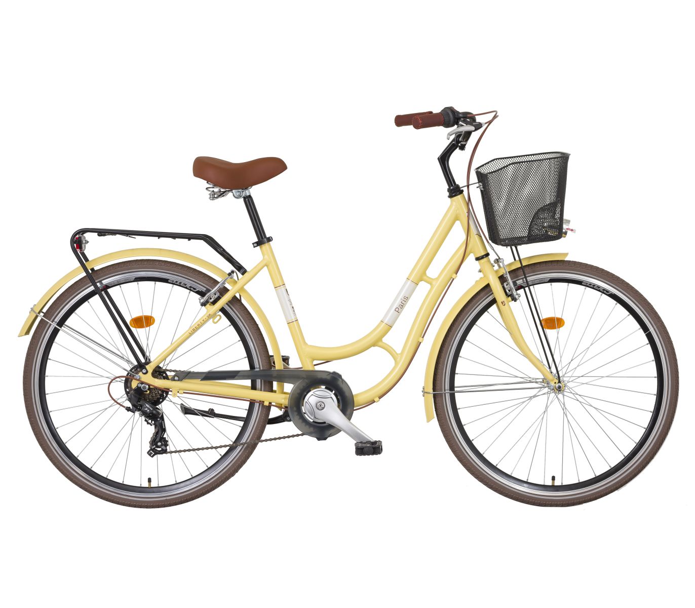 Liberty Městské jízdní kolo Paris 6spd. 28" 2026 vanilkové