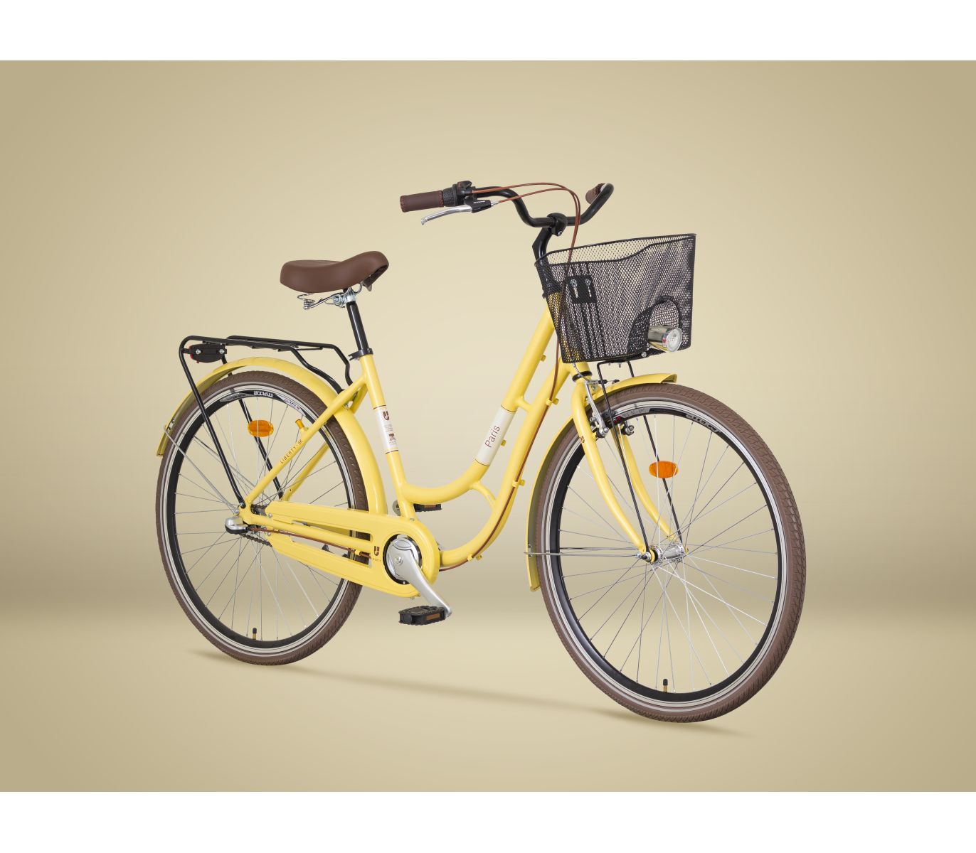 Liberty Městské jízdní kolo Paris 3spd. 28" 2026 vanilkové