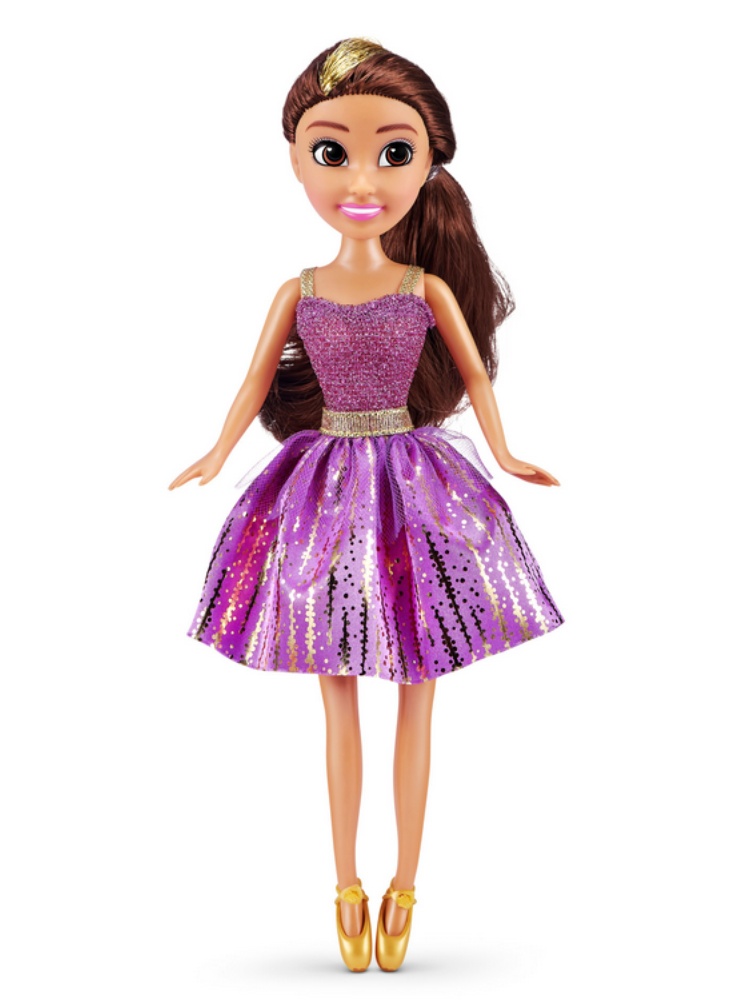 Zuru Sparkle Girlz, Princezna s fialovými šaty kornoutu