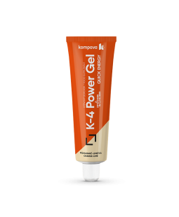 Kompava K4 Power Gel, pomeranč-limetka, 70g