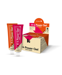 Kompava K4 Power Gel, pomeranč-limetka, balení 15 ks