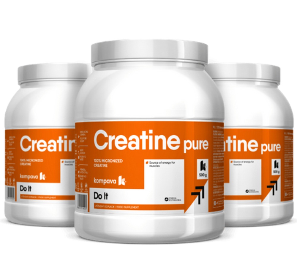 Kompava Kreatin Pure 3x500g