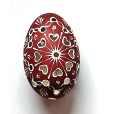 Velikonoční Husí kraslice vrtaná - terakota