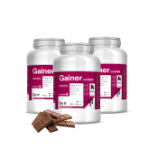 Kompava Gainer Koktail, čokoláda, 3x2500g
