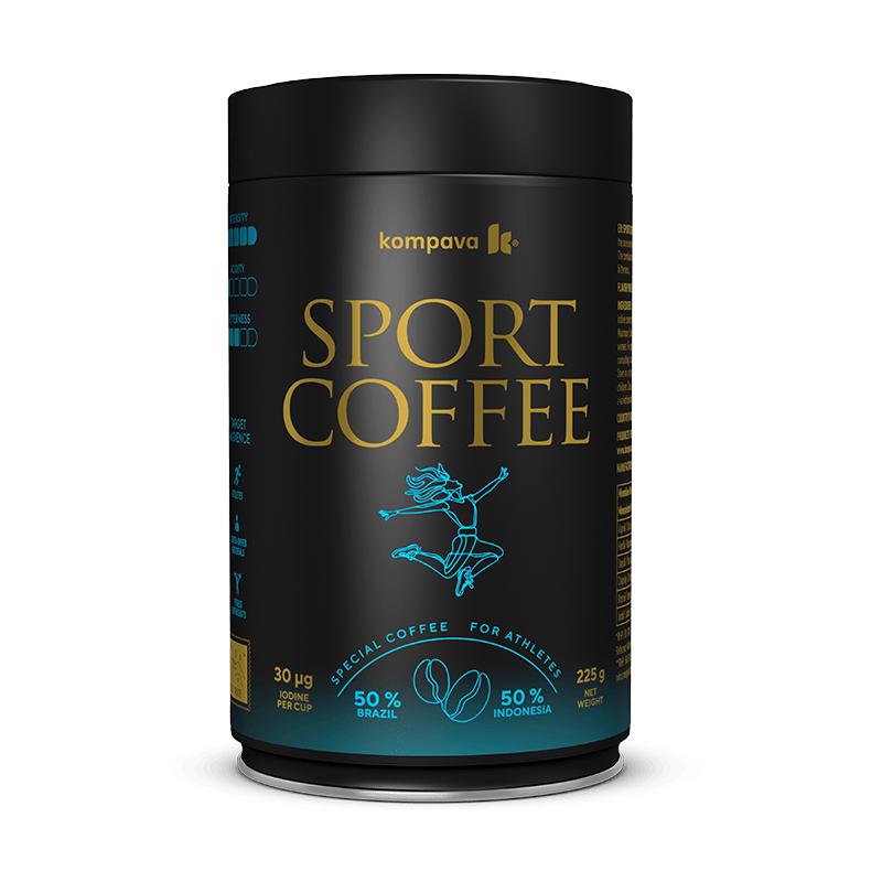 Kompava Sport Coffee, 225g