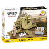 Cobi 3141 II WW 8,8 cm Flak 18, 1:35, 232 k, 1 f 