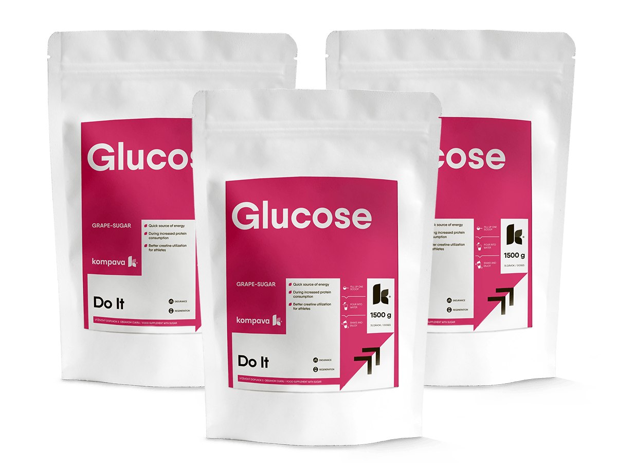 Kompava Glukóza, 3x1500g