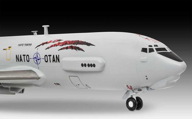 Revell Plastic ModelKit letadlo 03794 - Boeing E-3A (1:144)