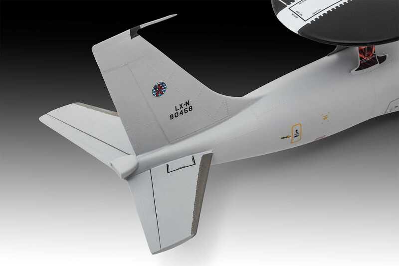 Revell Plastic ModelKit letadlo 03794 - Boeing E-3A (1:144)