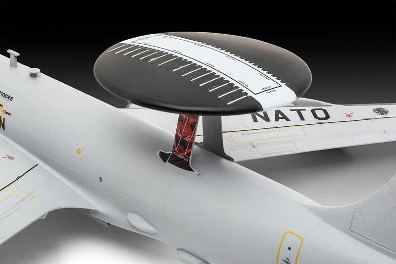 Revell Plastic ModelKit letadlo 03794 - Boeing E-3A (1:144)