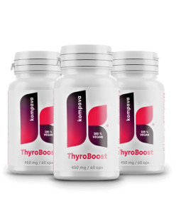 Kompava ThyroBoost, 3x60 kapslí 450mg