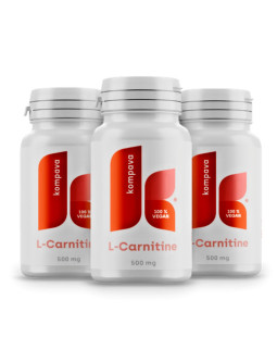 Kompava L-karnitin, 3x90 kapslí 500mg