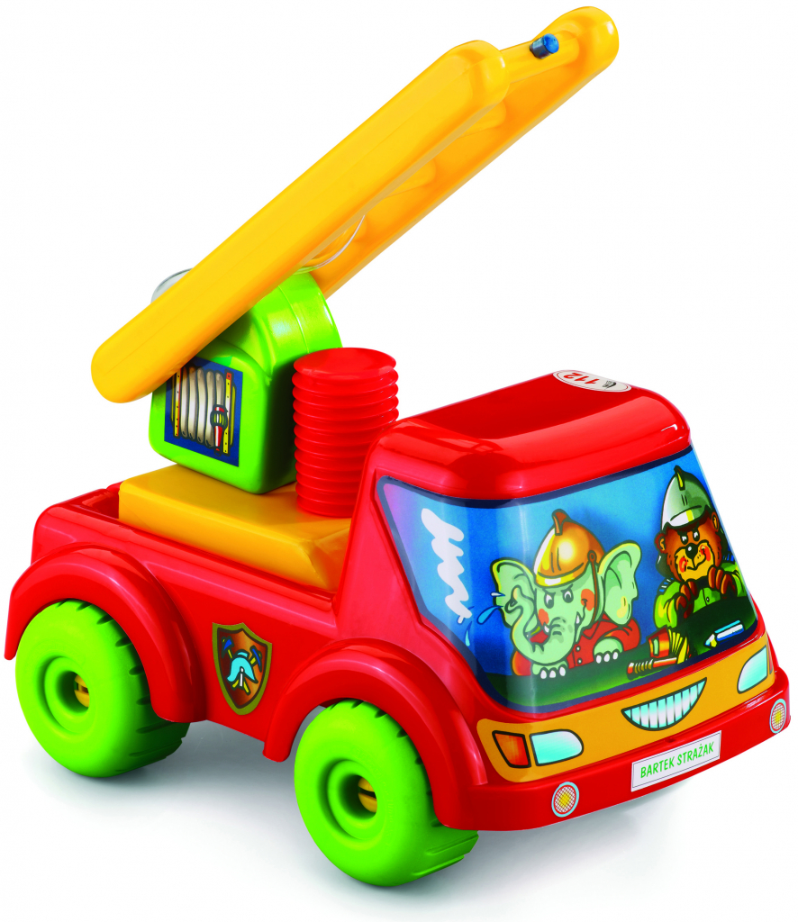 Marioinex Velké hasičské auto BARTEK, 33cm