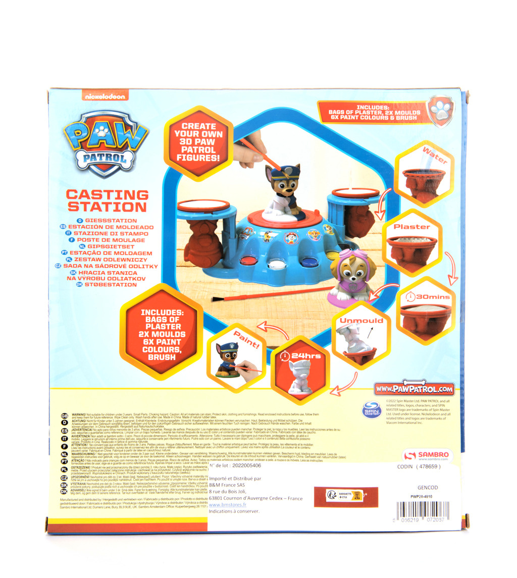 Alltoys Malířský kruh Tlapková patrola s figurkou 3D