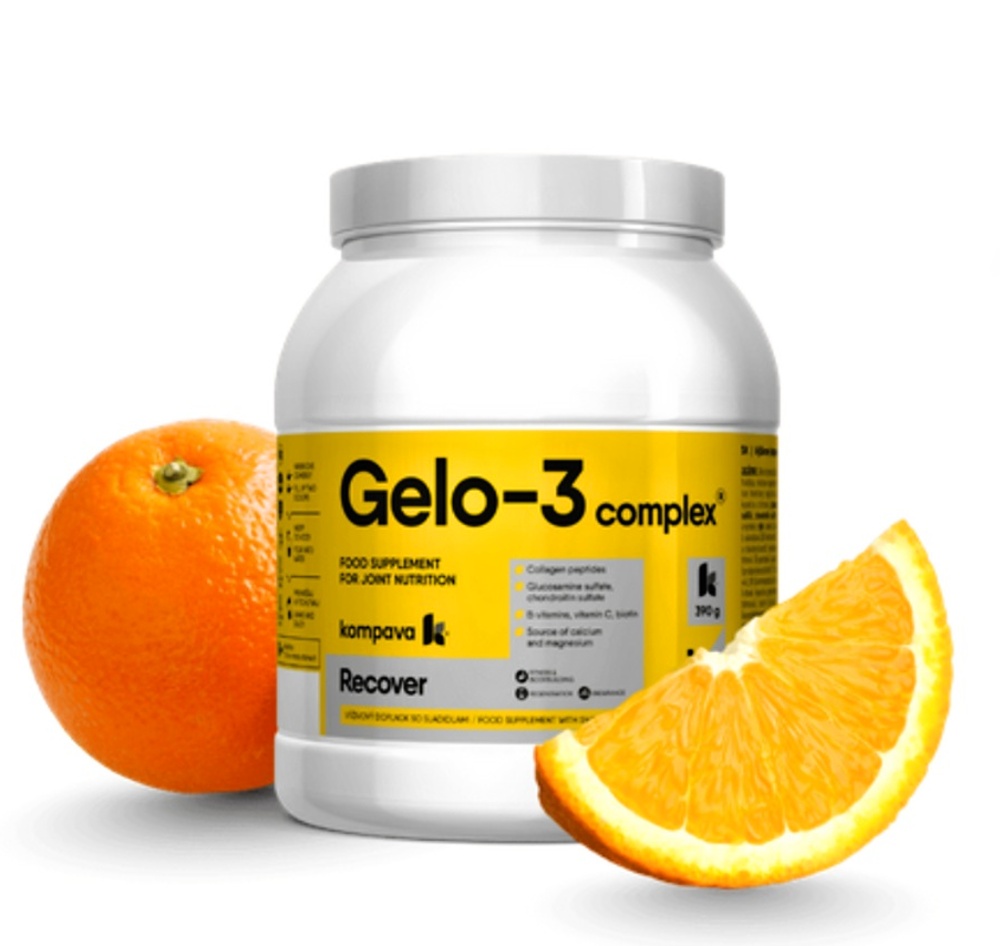 Kompava Gelo-3 Complex 390g, pomeranč