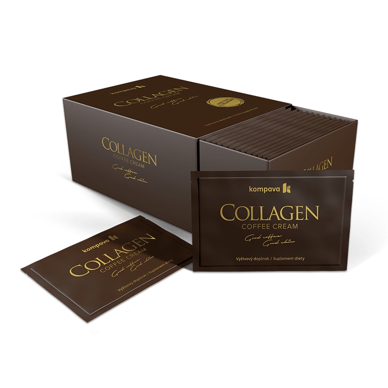 Kompava Collagen Coffee Cream, 30x6g