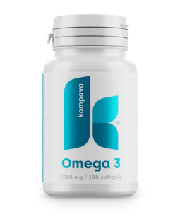 Kompava Omega 3, 100 kapslí 1000mg