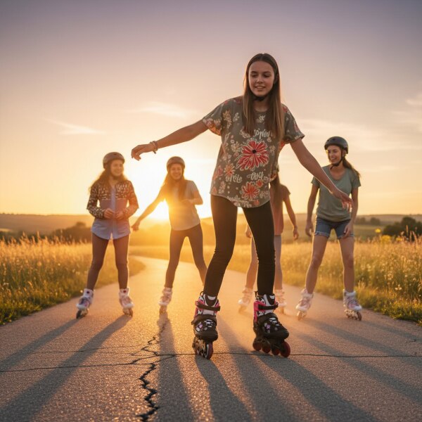 NILS Extreme NA2053A VIBE Kolečkové brusle, růžové, vel.S (33-36)