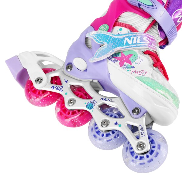 Dětské kolečkové brusle NILS Fun NH18150 MAZZY, vel.S (31-34)