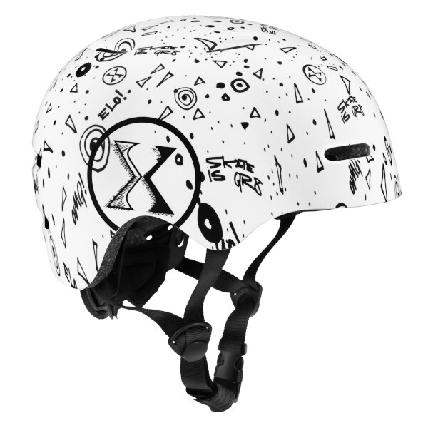 Helma NILS Extreme MT311, bílá, vel.L (58-61cm)