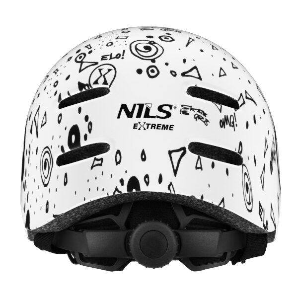 Helma NILS Extreme MT311, bílá, vel.L (58-61cm)