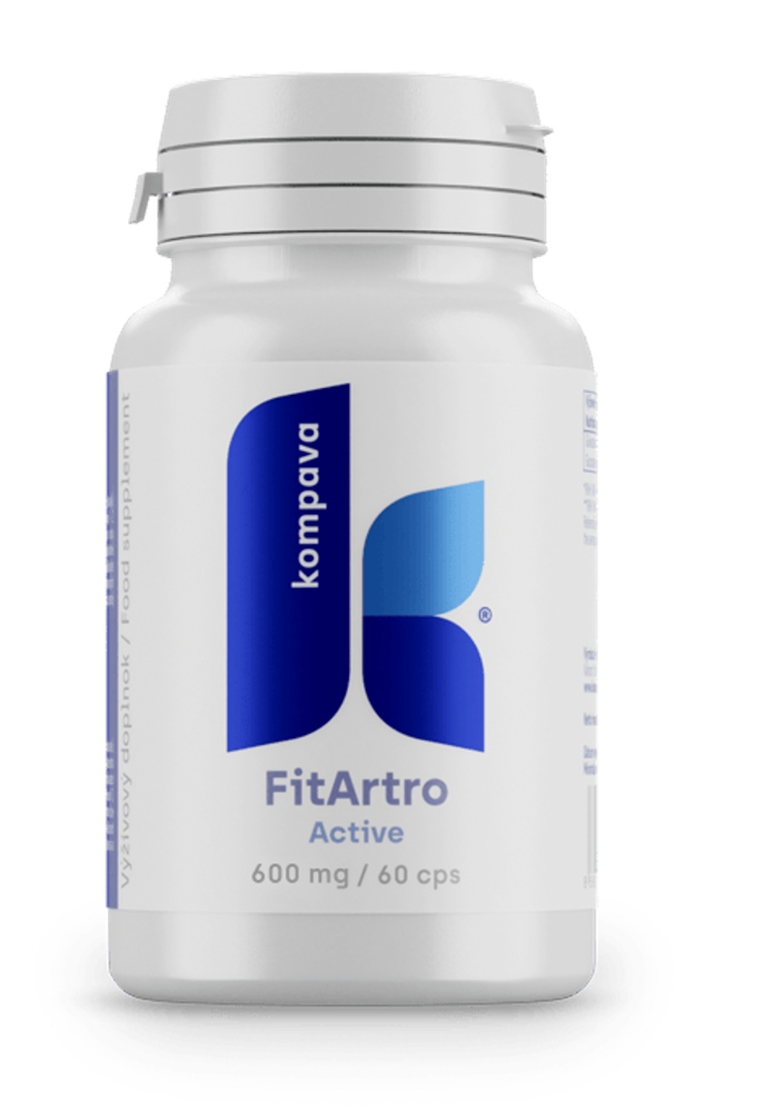 Kompava Fit Artro Active, 60 kapslí 600mg
