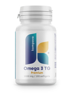 Kompava Omega 3 TG Premium, 100 kapslí 1000mg