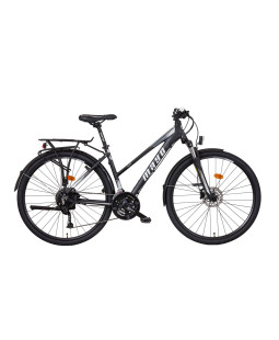 Mayo XR Tour Trek Disc Lady Flat Dámské trekové kolo 2026, černo-šedé