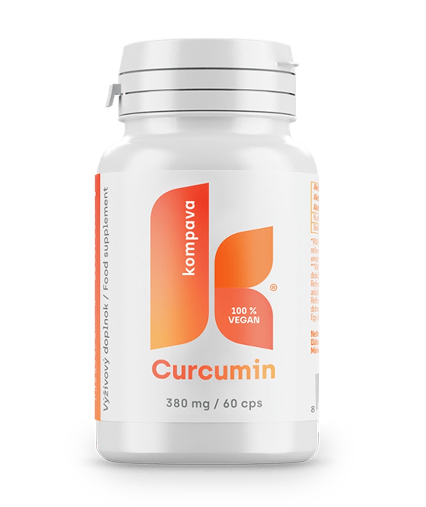 Kompava Curcumin, 60 kapslí - 380mg