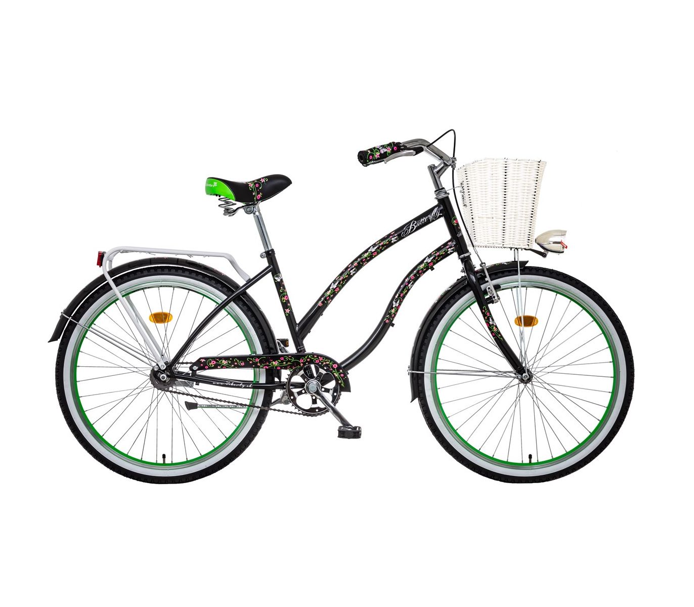 Liberty Jízdní kolo Butterfly 1spd 26" (rám 19") 2026 černé