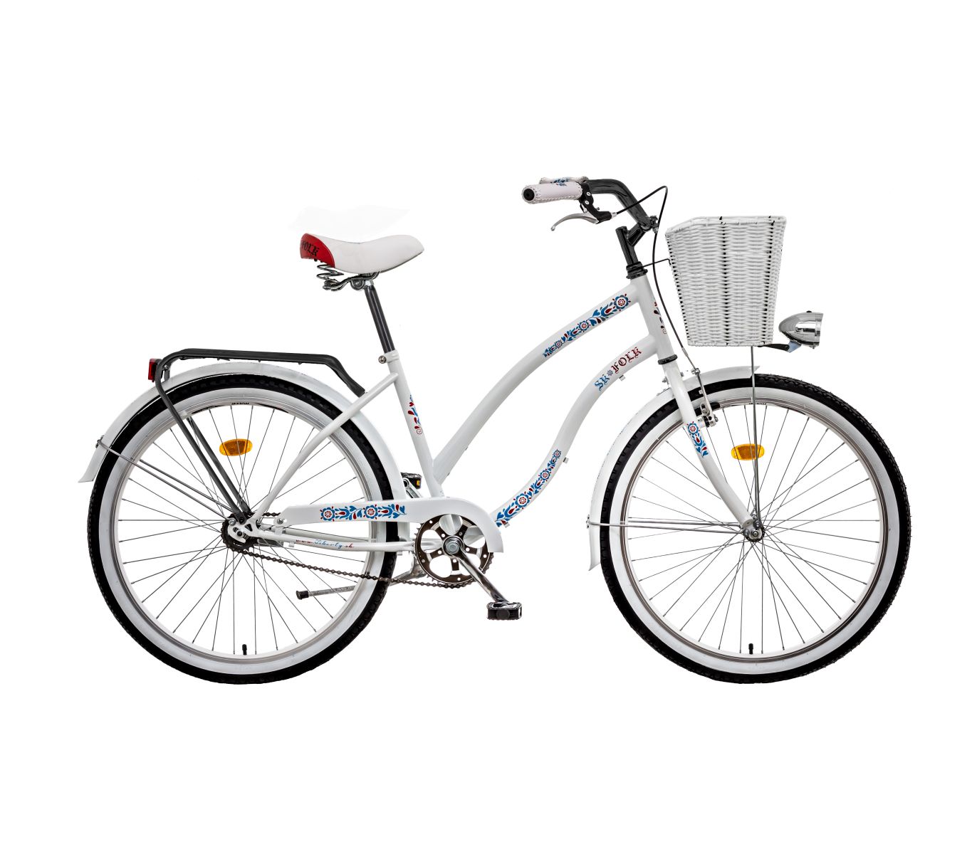 Liberty Jízdní kolo SK Folk 1spd 26" 2026 bílé