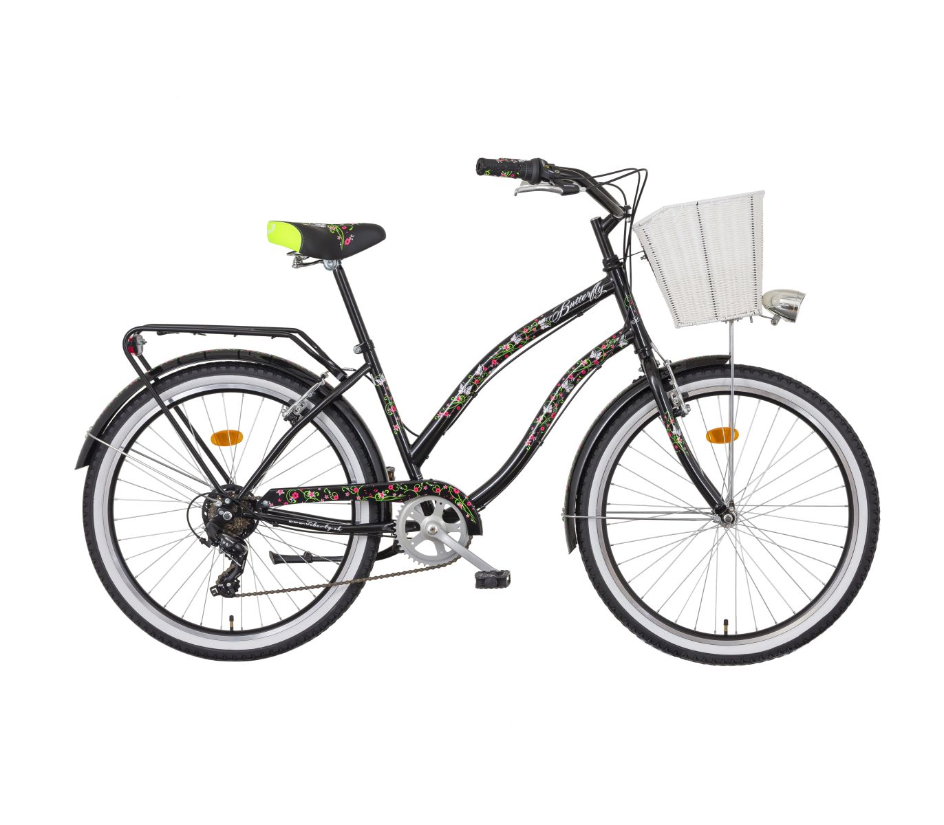 Liberty Jízdní kolo Butterfly 6spd 26" 2026 černé