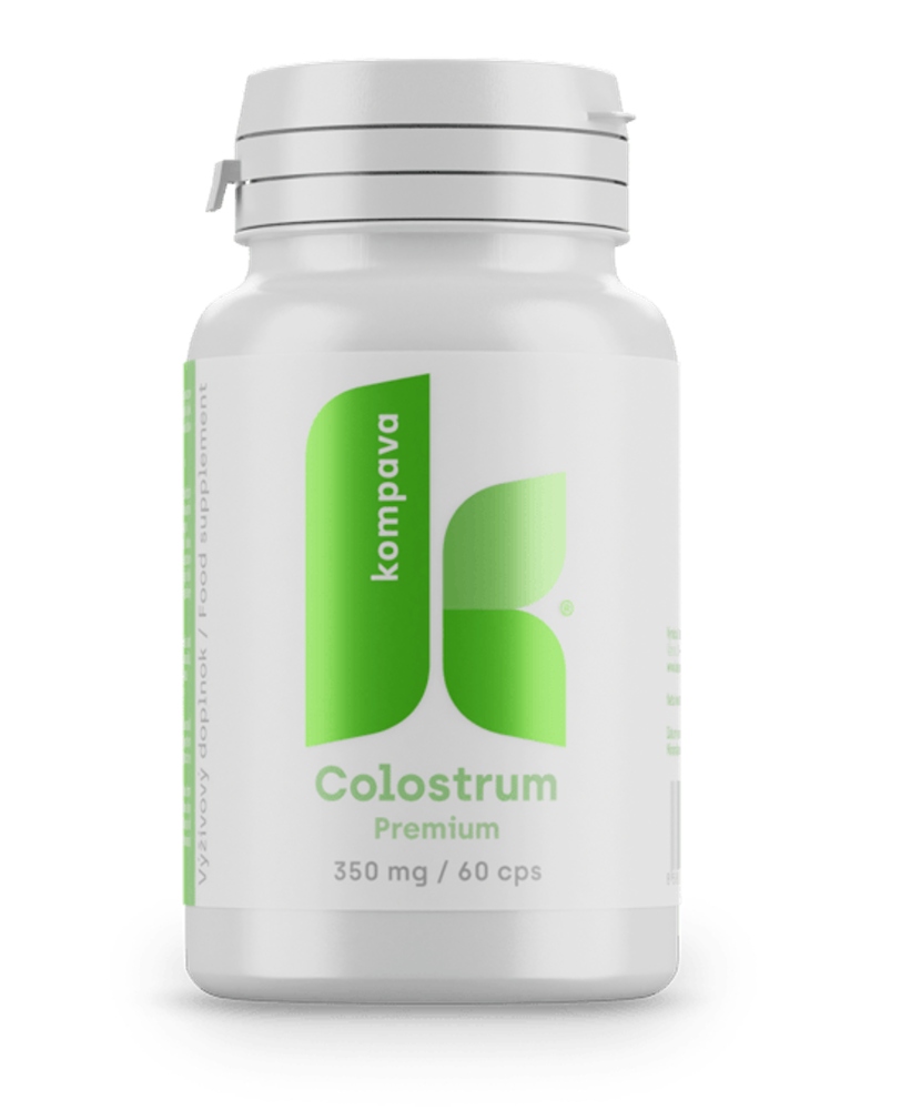 Kompava Premium Colostrum, 60 kapslí 350mg