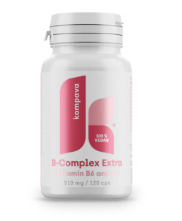 Kompava B-complex extra, 120 kapslí 510mg
