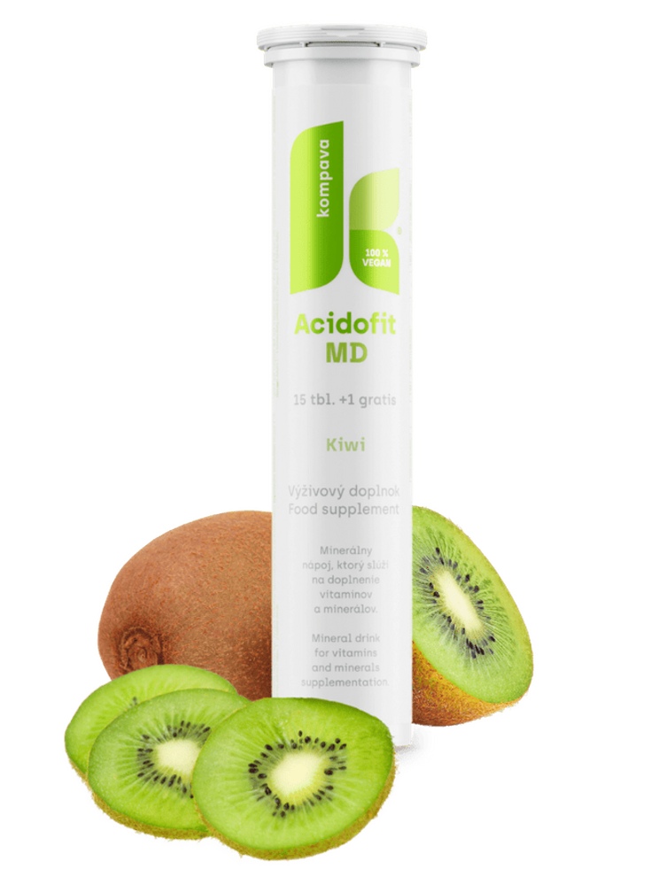 Kompava AcidoFit MD 15+1tbl, kiwi