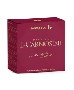Kompava Premium L-Carnosine, 60 kps 375mg