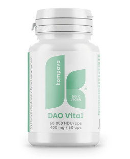 Kompava DAO Vital, 60 kapslí 400mg