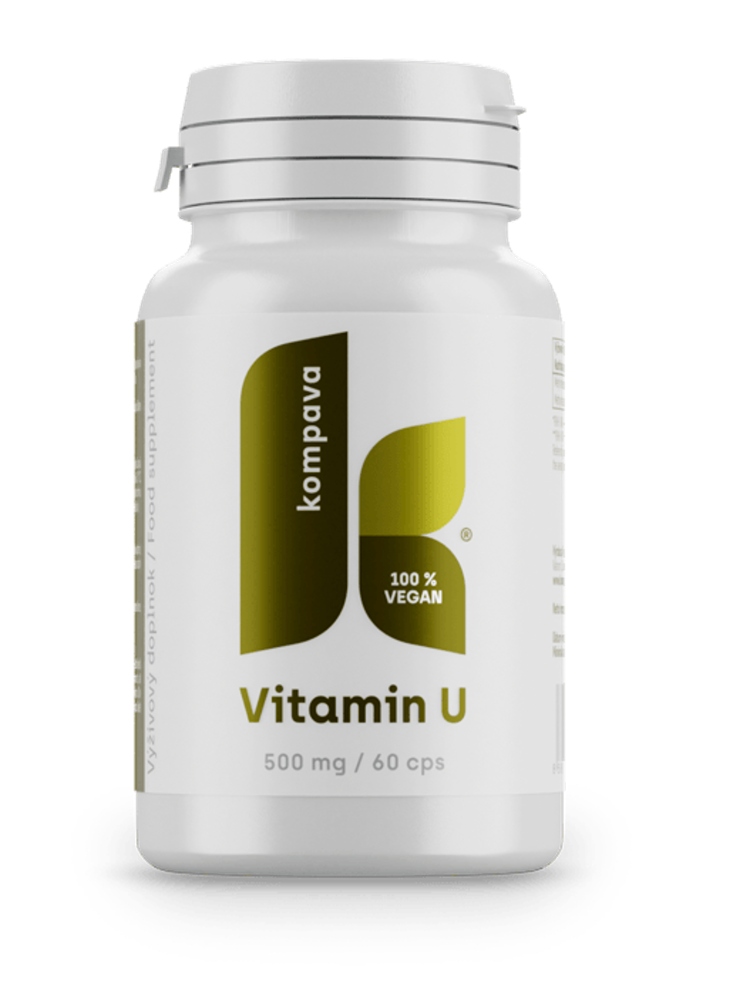 Kompava Vitamín U, 60 kapslí 500mg