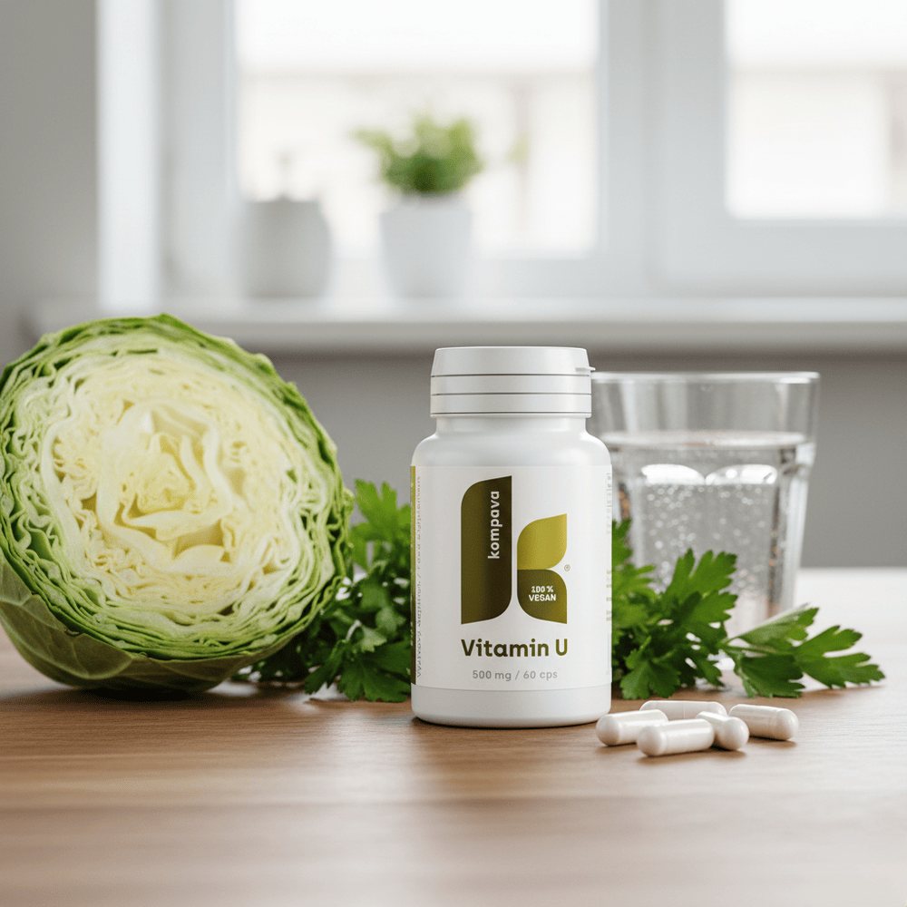 Kompava Vitamín U, 60 kapslí 500mg