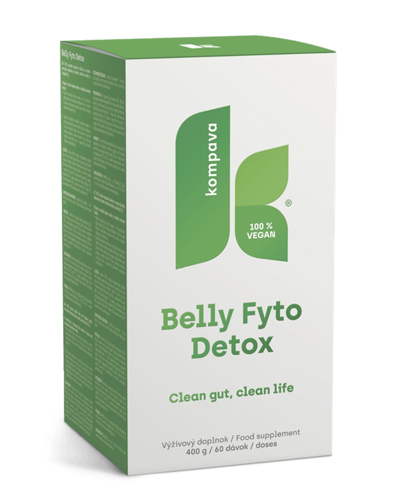 Kompava Belly Fyto Detox, 60 dávek 400g