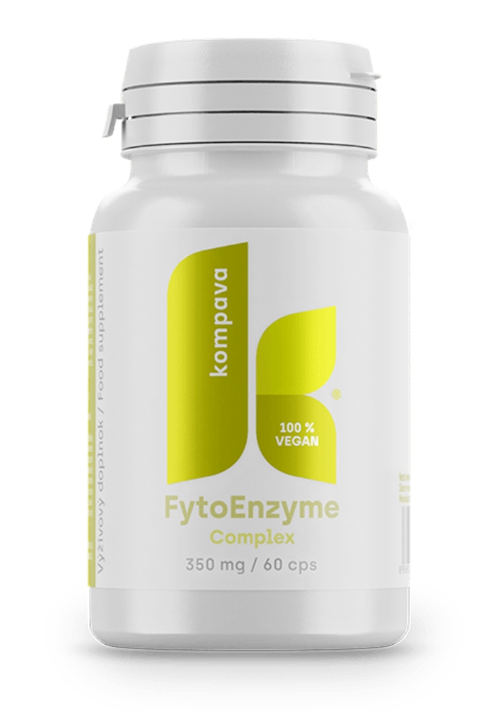 Kompava FytoEnzyme Complex, 60 kapslí 350mg
