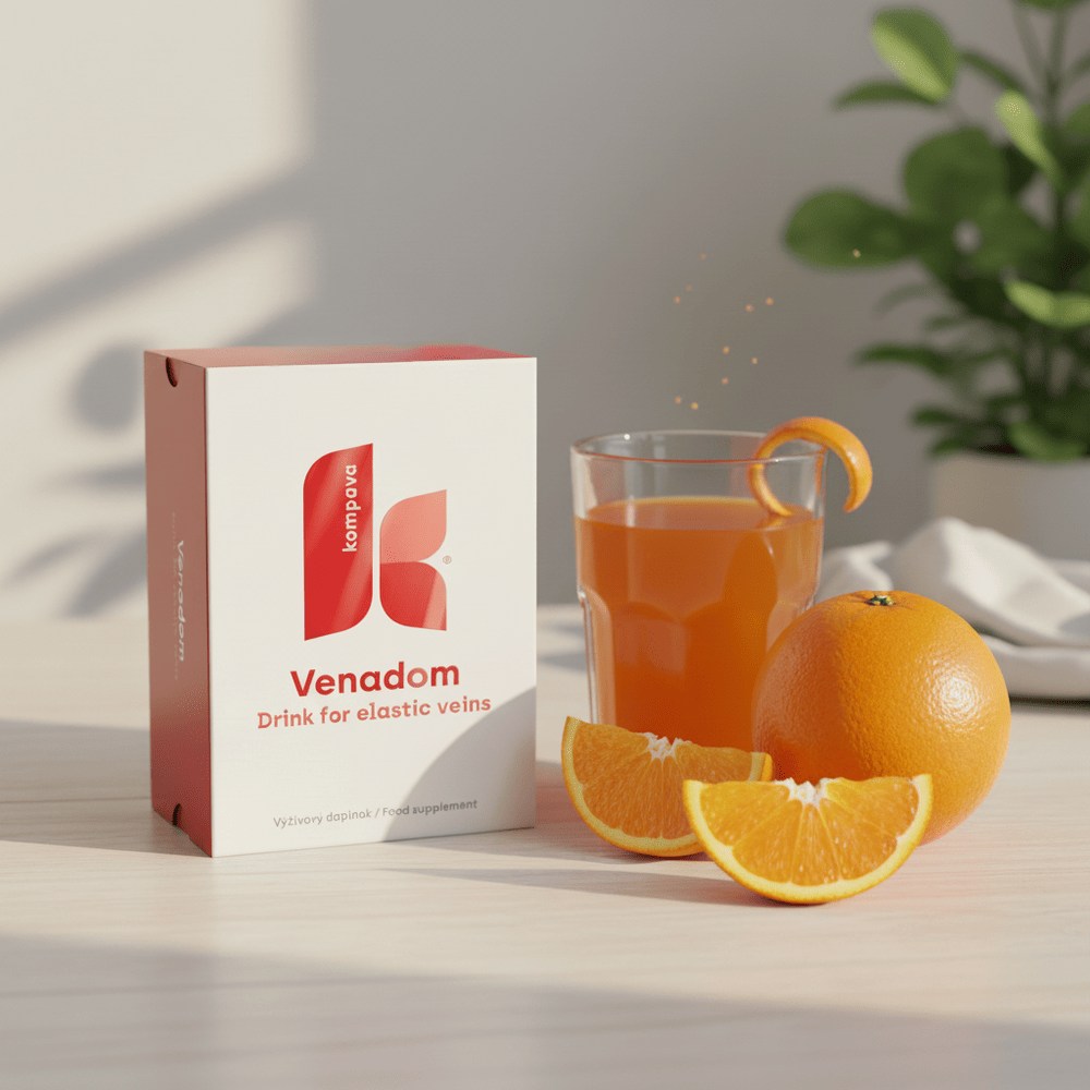 Kompava Venadom Pomeranč, 25 sáčků - 11g