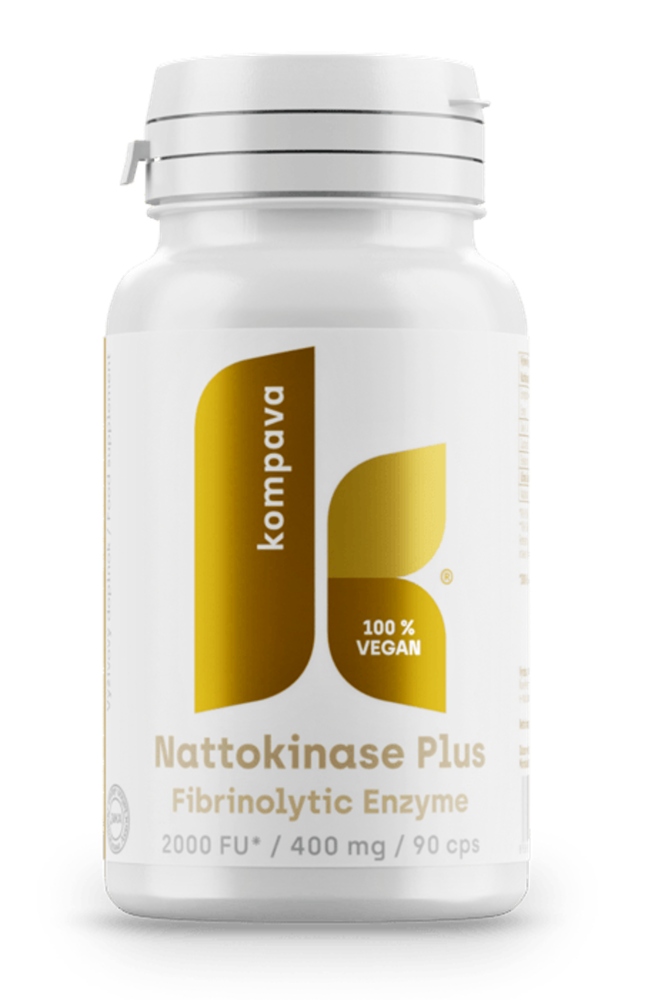 Kompava Nattokinase Plus, 90 kapslí 400mg