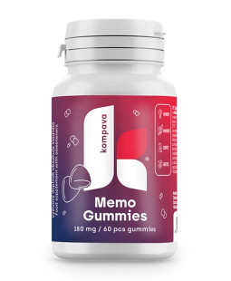 Kompava Memo Gummies, 60 gumíků 180mg