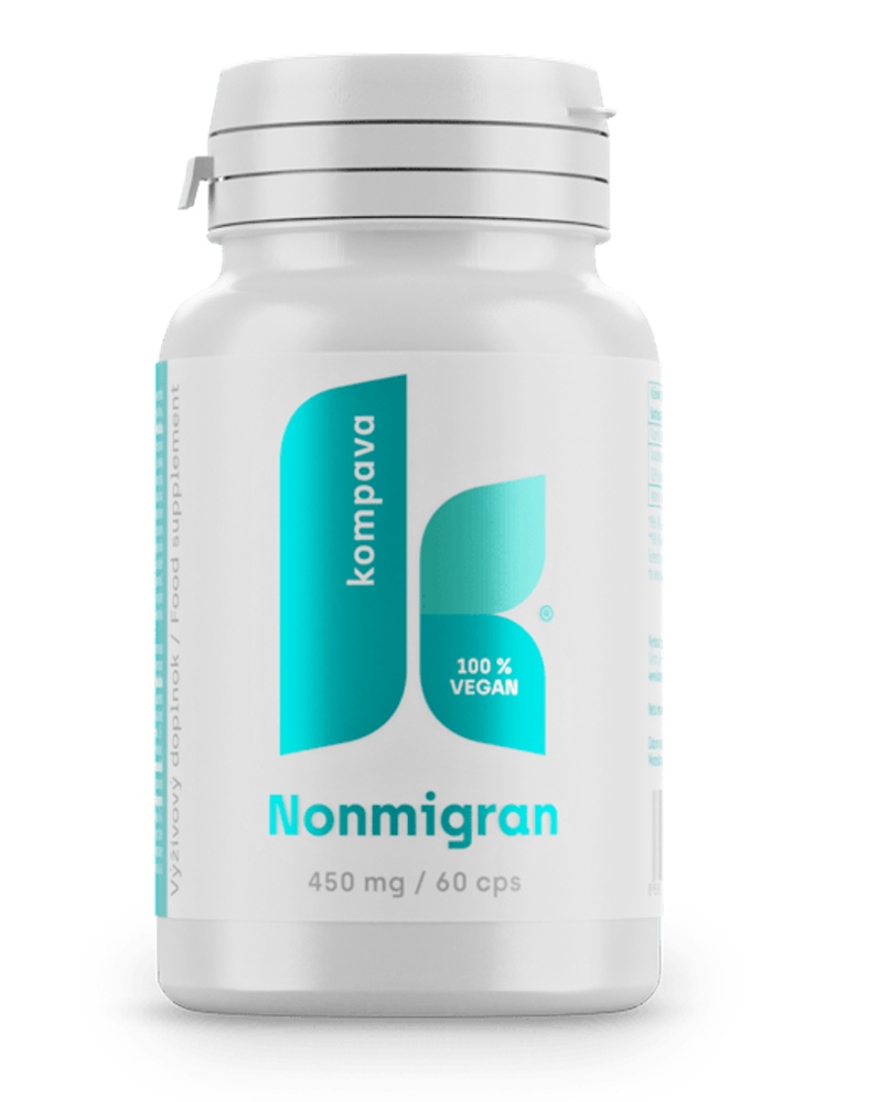 Kompava Nonmigran, 60 kapslí 450mg